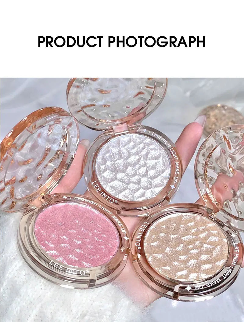 Highlighter & Contour Palette - Bronzer Shimmer Glow Powder Makeup Kit