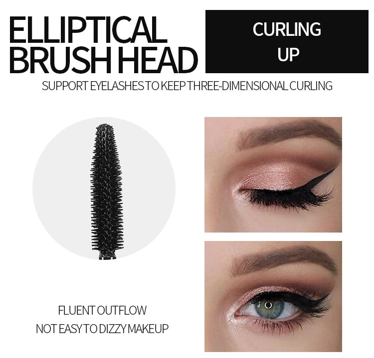 3-in-1 Eye Makeup Set - Waterproof Mascara Eyeliner Eyebrow Pencil Kit