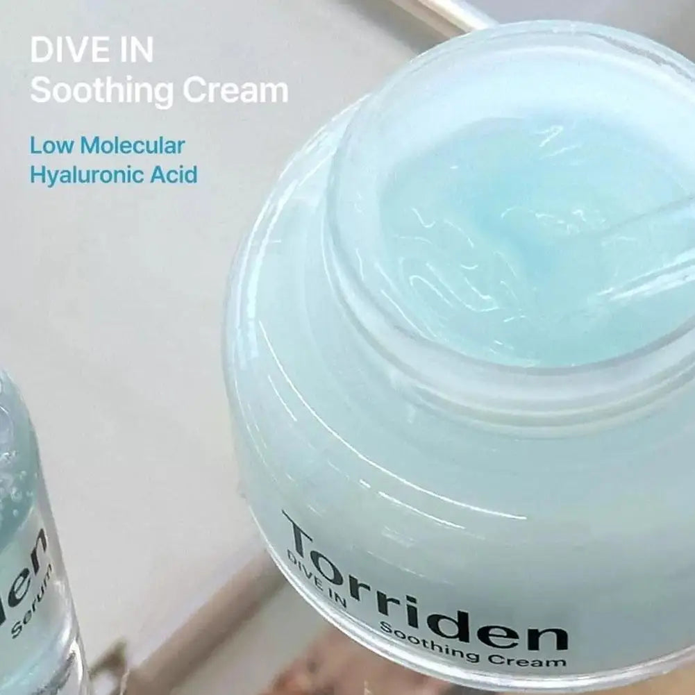 Hyaluronic Acid Moisturizing Cream - Hydrating Face Cream for Sensitive Skin