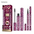3-in-1 Eye Makeup Set - Waterproof Mascara Eyeliner Eyebrow Pencil Kit