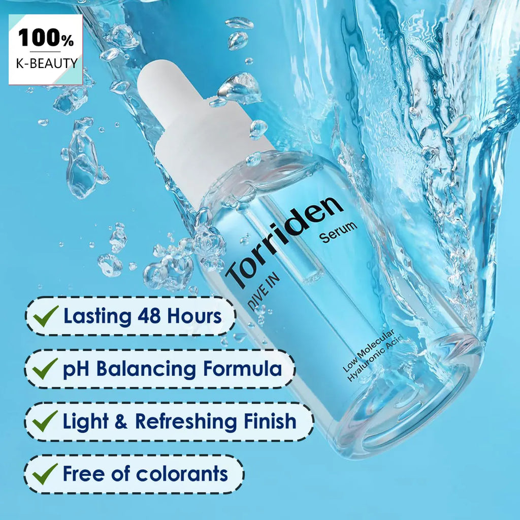 Hyaluronic Acid Serum 50ml - Hydrating Face Serum with 5 Molecular Weights