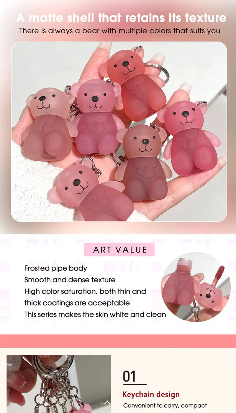 Velvet Matte Lip Glaze - Long Lasting Liquid Lipstick Silky Smooth Finish