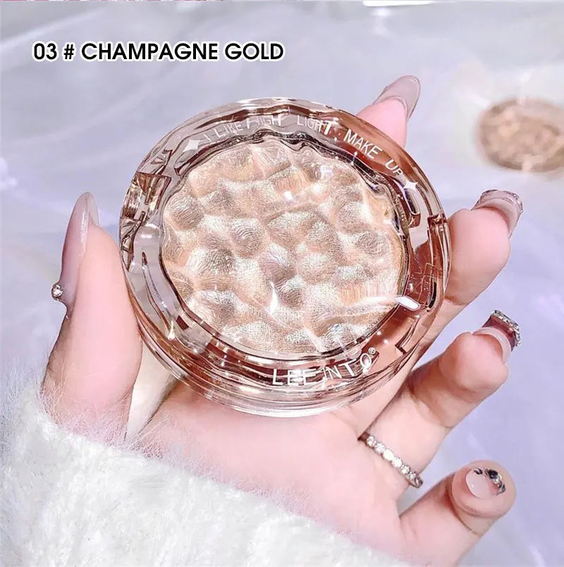 Highlighter & Contour Palette - Bronzer Shimmer Glow Powder Makeup Kit