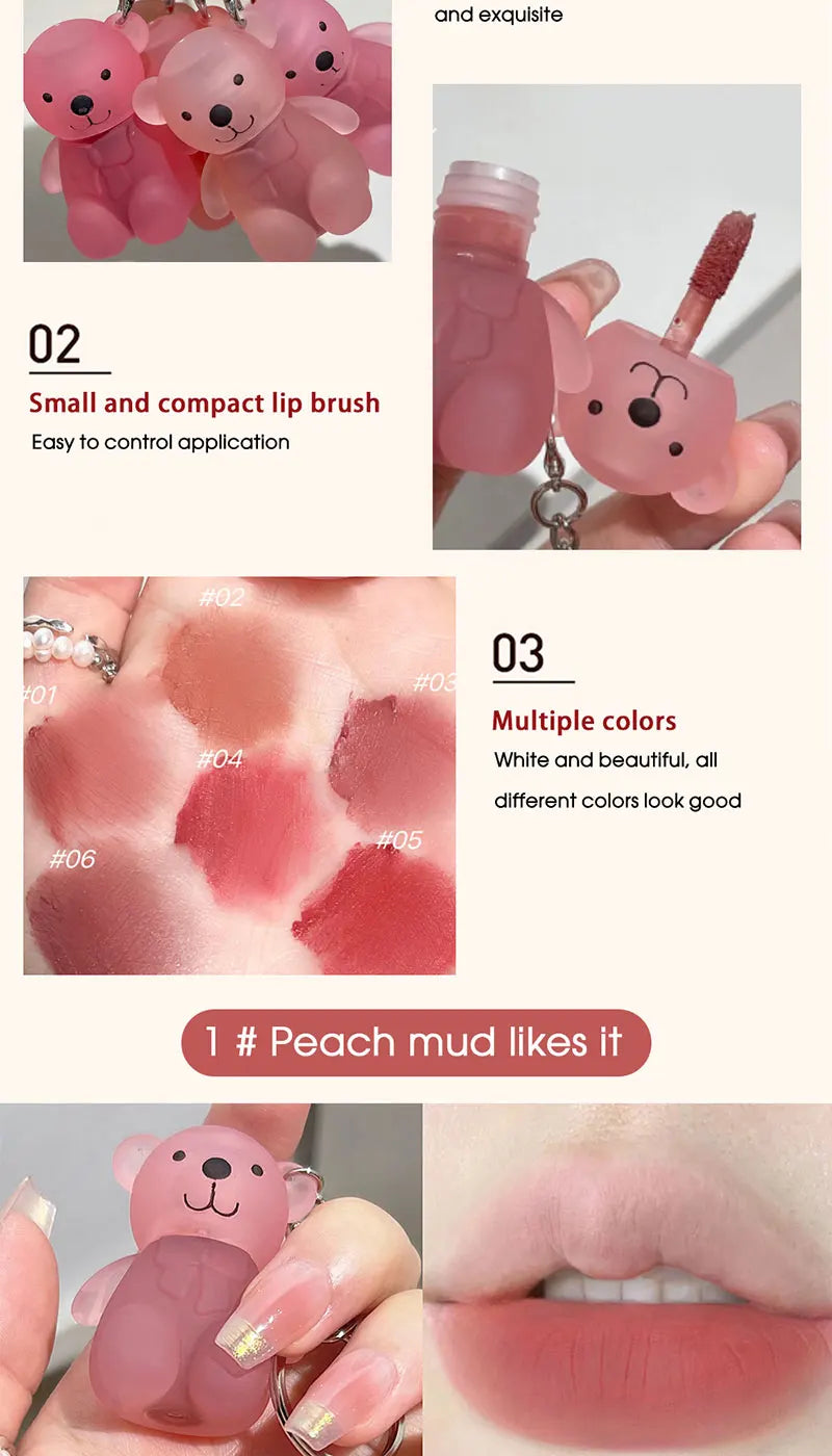 Velvet Matte Lip Glaze - Long Lasting Liquid Lipstick Silky Smooth Finish