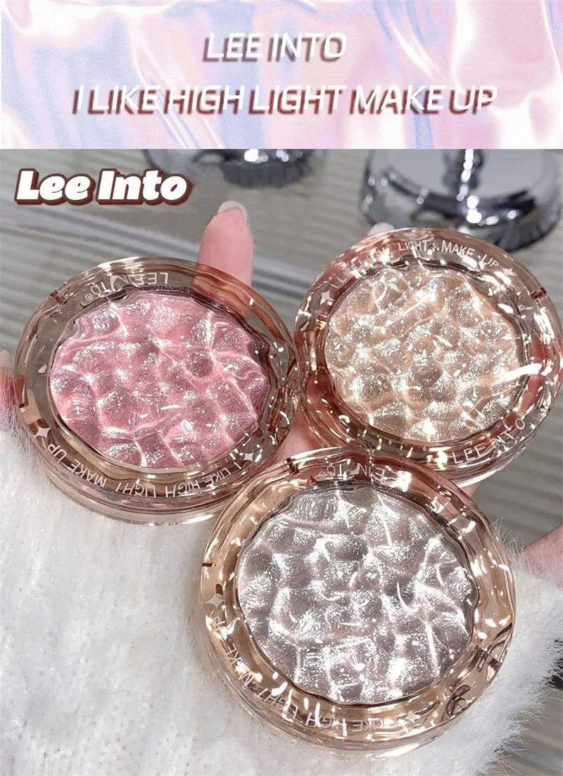 Highlighter & Contour Palette - Bronzer Shimmer Glow Powder Makeup Kit