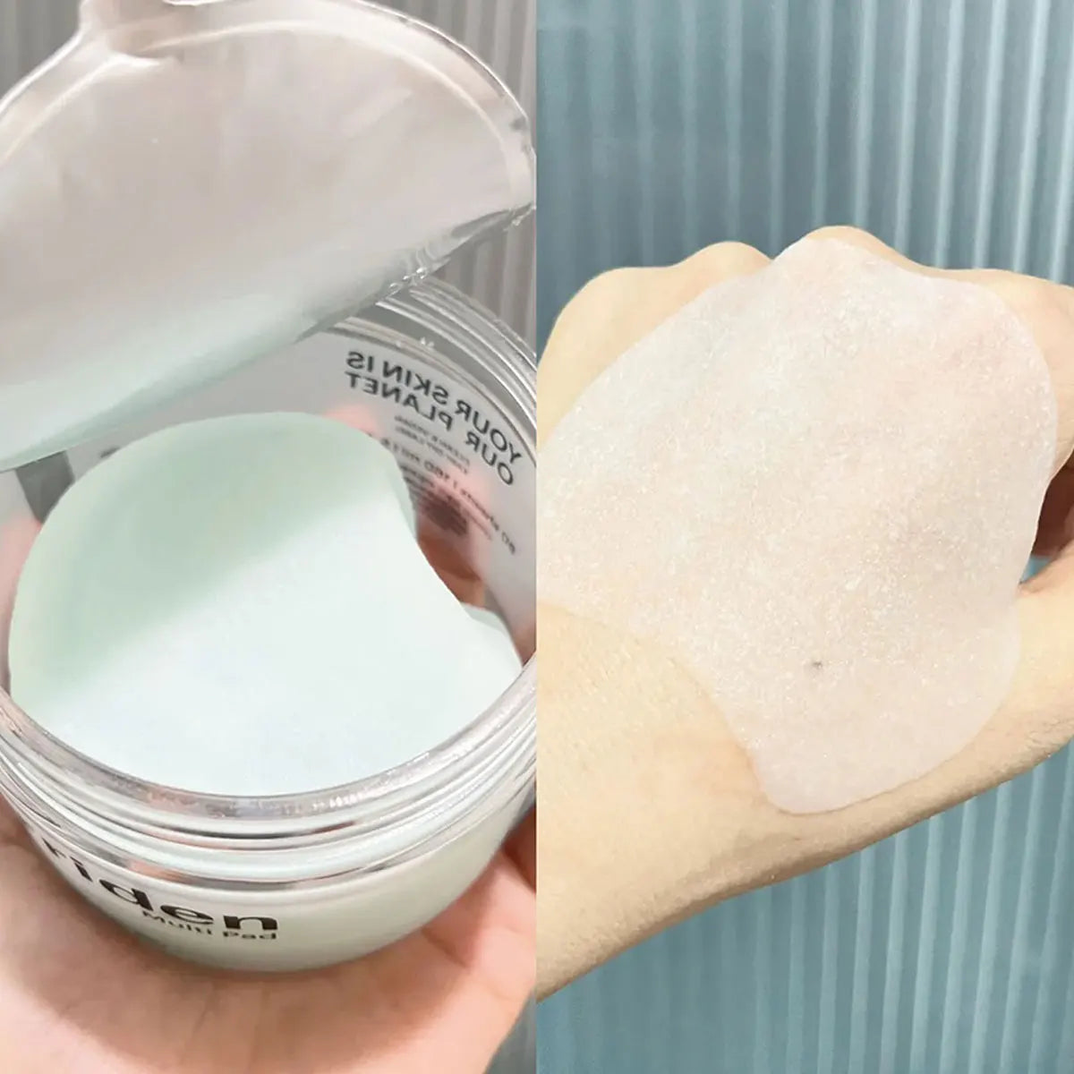 Hyaluronic Acid Toner Pads - 80 Pack Hydrating Exfoliating Face Pads