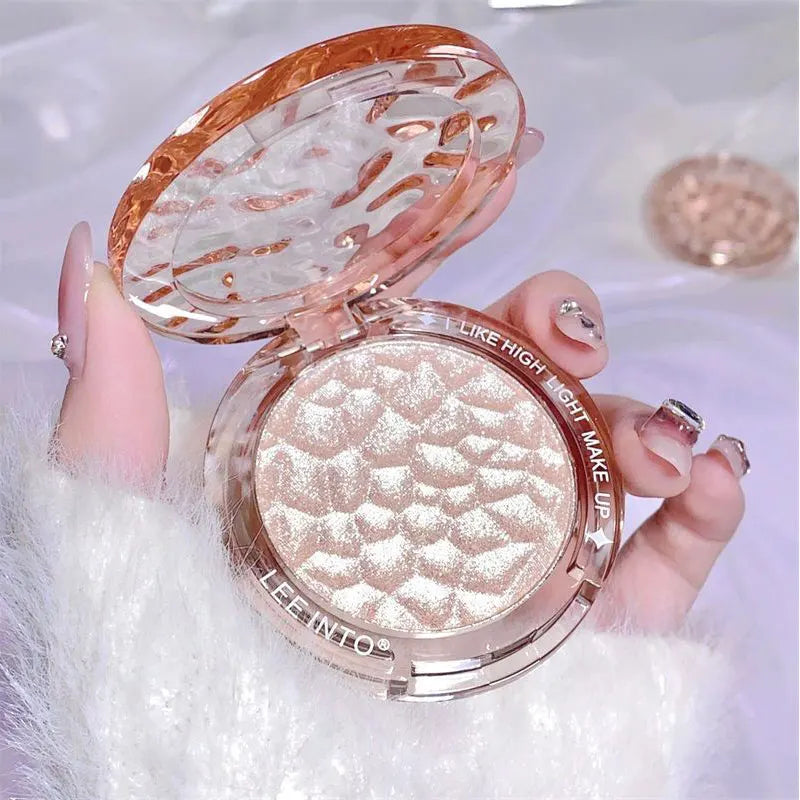 Highlighter & Contour Palette - Bronzer Shimmer Glow Powder Makeup Kit