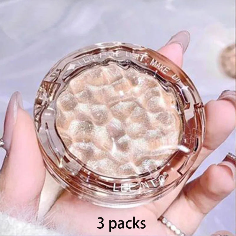 Highlighter & Contour Palette - Bronzer Shimmer Glow Powder Makeup Kit