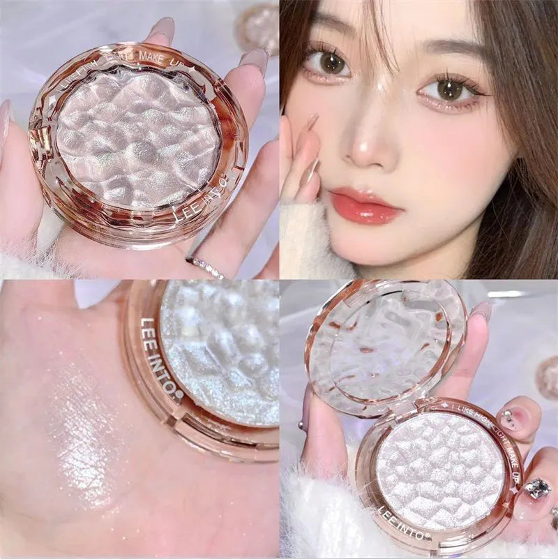 Highlighter & Contour Palette - Bronzer Shimmer Glow Powder Makeup Kit